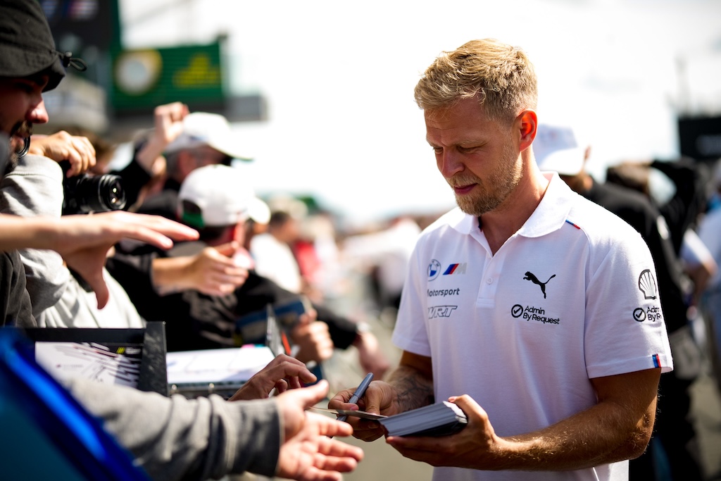Kevin Magnussen sikrede VM-point i Barcelona.
(Foto: BMW M Motorsport)